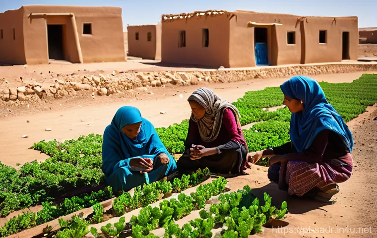 사하라 아랍 민주 공화국 내 기후 변화 대응 정책 - **Community-led Water Resilience**: Focus on traditional and innovative water management, featuring ...